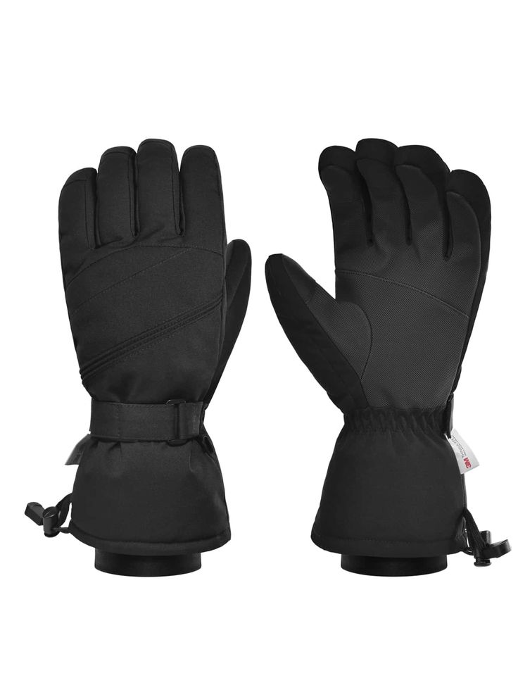 SPORTALS Snow Gloves Black