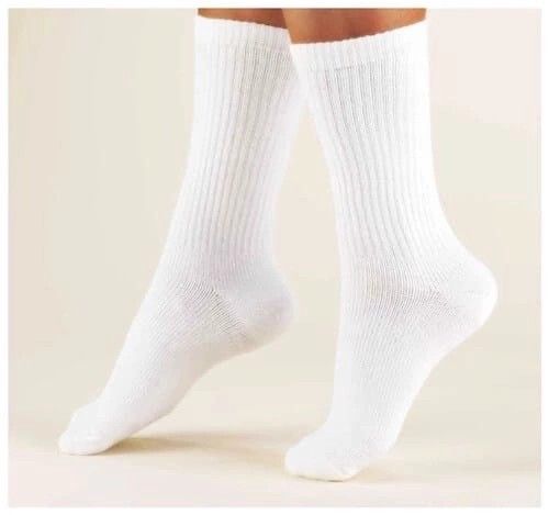 SPORTALS Long White Socks Unisex